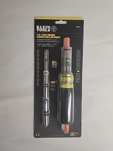 Klein Tools 32809MAG 9-in-1 Durchgang SAE magnetischer Multi-Mutterndreher - Bild 1 von 1