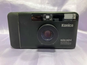 [Exc+5] Konica Big mini BM-301 Black Point & Shoot 35mm Film Camera From JAPAN - Picture 1 of 11