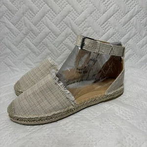Sandalias Minnetonka Prima Alpargata Planas Para Mujer Talla 9 M Boho Cottagecore Beige - Imagen 1 de 15