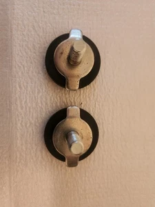 TWO (2) M5 Bowflex Max Trainer stabilizer Leveler feet - Picture 1 of 3