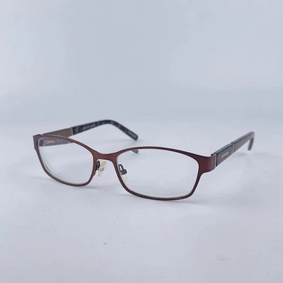 Karen Kane Mocha Women's Eyeglasses Frame Wood Rose Plastic Full Rim 53-16-135mm - Image 1 of 4