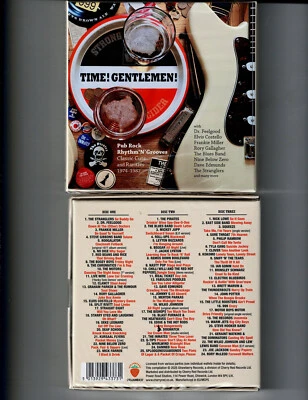 TIME! GENTLEMEN! PUB ROCK CLASSICS 74-82 -VAR (3CD 2025) NEW *72 TRACKS* - Image 1 of 4