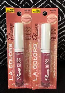 2pk LA COLORS CALL ME MAUVE C69159 INSTANTLY PLUMPS LIPS HINT COLOR LIPGLOSS LOT - Picture 1 of 5