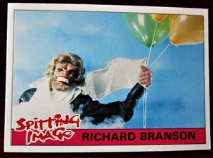 SPITTING IMAGE - Card #05 - "RICHARD BRANSON" - TOPPS 1990 - Imagen 1 de 2