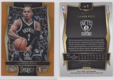 2016-17 Panini Select Concourse Orange Prizm /60 Randy Foye #7