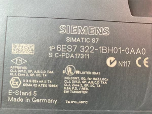 Módulo de salida digital Siemens SIMATIC S7-300 - gris (6ES7322-1BH01-0AA0) - Imagen 1 de 4