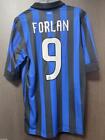 Vintage Forlan Inter Milan 10-11 Home Size S Nike Soccer Jersey Original W/Tag