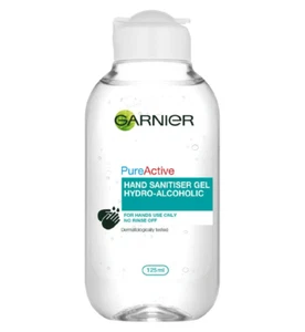 Garnier Pure Active Purifying Hand Gel Hydro Alcoholic 125ml - Picture 1 of 1