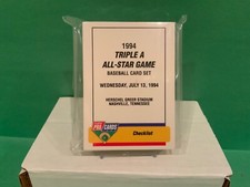 1994 TRIPLE A ALL-STAR GAME  FLEER PROCARDS MINOR LEAGUE SET ALEX GONZALEZ +