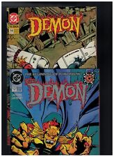 DEMON #0, #14 (LOBO) - (1991) DC LOT - SHIPS FREE - ALAN GRANT, VAL SEMEIKS