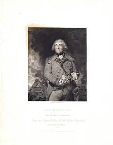 Lord Heathfield with the keys of Gibralter - The National Gallery - London 1840 - Picture 1 of 1