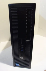 HP EliteDesk 800 G1 SFF (Intel Core i5 4th Gen 3.3GHz 4GB 200GB Win 10) Desktop - Picture 1 of 7
