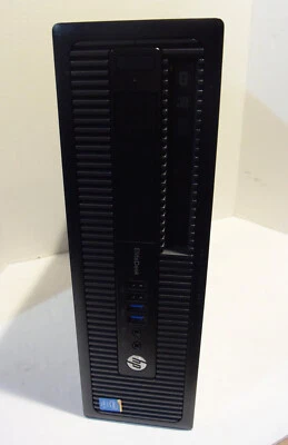 HP EliteDesk 800 G1 SFF (Intel Core i5 4th Gen 3.3GHz 4GB 200GB Win 10) Desktop - Image 1 of 4