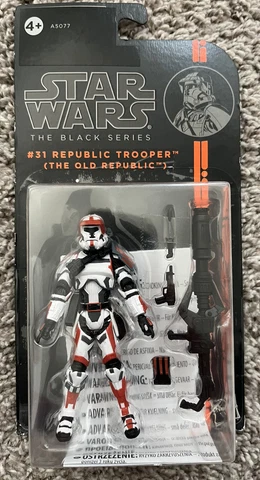 Star Wars Figure Republic Trooper The Old Republic 3.75 Black Series #31 NEW MOC Cover