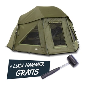 Lucx® Schirmzelt Wolf Brolly Angel Zelt Shelter Carp Bivvy Schirm 60 Karpfenzelt - Bild 1 von 8