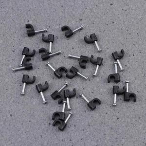  100 Pcs Carta Filo Morsetti Per Cavi Metallici Clip Da Parete in Corda - Afbeelding 1 van 11