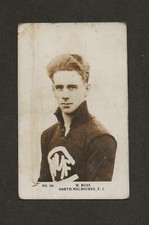 1922  J J SCHUH  Magpie    NORTH MELBOURNE  Kangaroos  W Russ   # 80