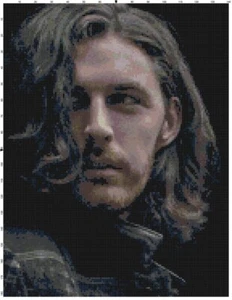 Handmade Hozier #1 Irish Folk Music Counted Cross Stitch Pattern Needlepoint - Picture 1 of 1