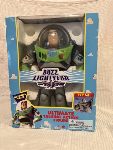 Disney Toy Story 1995 Buzz Lightyear Ultimate Talking Action Figure #62809 Cover