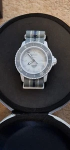 Brand New Swatch Blancpain Antarctic Ocean Bioceramic Scuba Fifty Fathoms - Picture 1 of 3