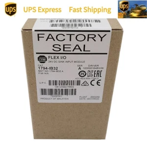Free Tax 1794-IB32 AB Flex I/O 24V DC SINK Input Module 1794IB32 New Expedited - Picture 1 of 2