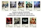 Oasis Album Posters A2 A3 A4 A5 Definitely Maybe Liam Noel Gallagher Britpop Ind