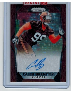 2017 Panini Prizm FOTL Caleb Brantley Bronze Stars Prizm Autograph RC /20 Browns - Picture 1 of 2