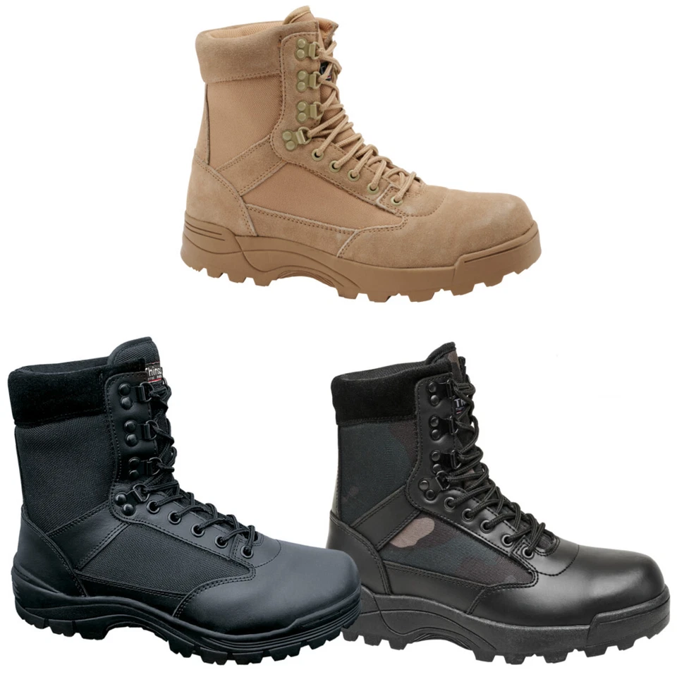 Brandit Tactical Boots Stiefel Outdoorstiefel Schuhe robusten Arbeitsschuh - Photo 1/1