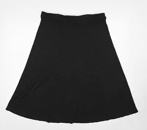 Country Casuals Womens Grey Polyester Blend Swing Skirt Size W34 in - Picture 1 of 10