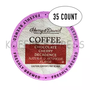 Harry & David café, chocolate cereza decadencia, 35 tazas de una sola porción - Imagen 1 de 6