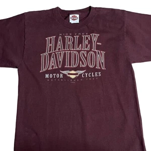 Camisa Harley Davidson Para Hombres M Dubuque IA Iowa Bar Shield Manga Corta 2012 - Imagen 1 de 7