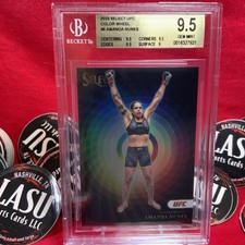 2023 Panini Select UFC Amanda Nunes Color Wheel Prizm #6 BGS 9.5