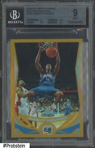 2004-05 Topps Chrome Gold Refractor #166 Dwight Howard RC Rookie 27/99 BGS 9