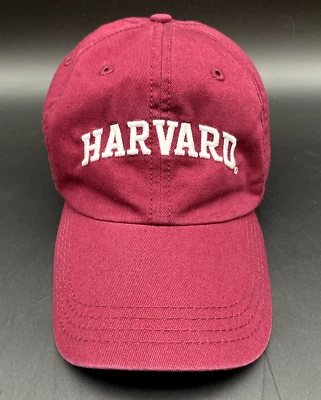 Gorra Harvard granate, talla única, ajustable, 100 % algodón Foto 1 de 4