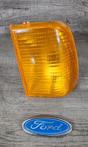 FORD CORTINA Mk5 L/H FRONT INDICATOR LENSES 80GB13369AAA GENUINE NEW OLD STOCK - Picture 1 of 2