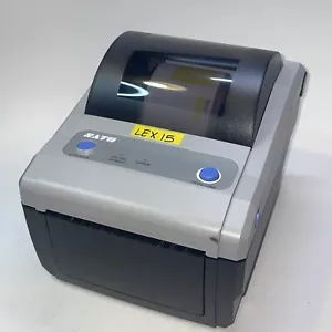 Sato CG412DT-LAN Direct Thermal Label Printer 300dpi FOR PARTS - Picture 1 of 8