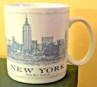 Starbucks Coffee Mug Cup NEW YORK The Big Apple ARCHITECT SERIES 18 oz. 2006 NWT