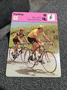 Sportscaster Cycling Card (The 1977 Tour de France Lausanne A) (03 005 32-24) - Picture 1 of 2
