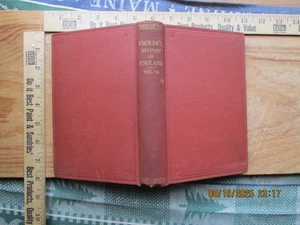 History of England From Fall of Wolsey to Death of Elizabeth -James froude 1877 - Picture 1 of 15