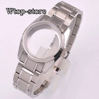 36mm Watch Case Sapphire Glass For NH34 NH35 NH36 PT5000 ETA2824 Miyota 8215 - Image 1 of 4