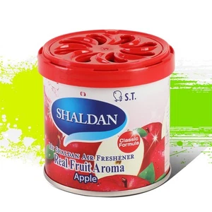 My Shaldan Limonene Gel Steel Can Apple Fruit Scent Air Freshener Car Office 80g - Imagen 1 de 6