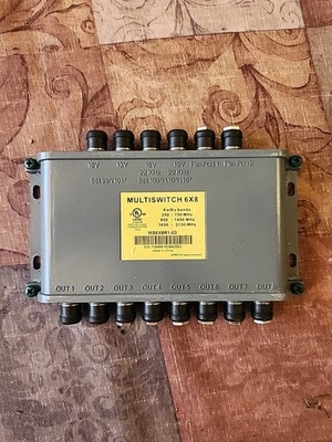 DIRECTV Wideband 6X8 Multiswitch KA/KU MS6X8R1-03 DTV Satellite NIB SAT (NEW) - Image 1 of 3
