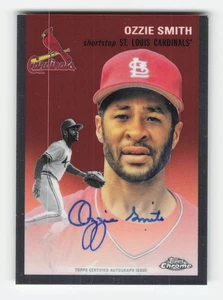 2023 Topps Chrome Platinum Anniversary Autographs #CPA-OS Ozzie Smith NM - Picture 1 of 2