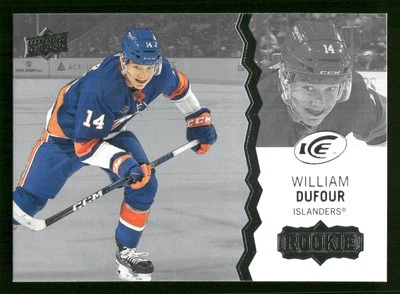 William Dufour Rookie RC 2023-24 Upper Deck Ice #112 Card TCCCX - Image 1 of 2