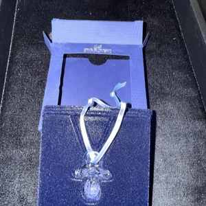 Swarovski Crystal Mini Pacifier New With Box. Item 1002608 Sweet Dreams. 3960 - Picture 1 of 5