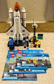 LEGO CITY Spaceport 60080 Missing 1 Fig & 1 Sticker Comes w/ Instructions