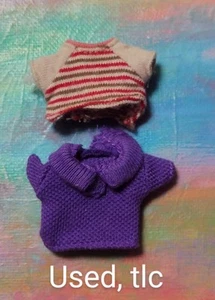 Happy Family Family Small Doll Clothes *Mattel Lot 2 Ryan's Cotton Tops TLC Read - Picture 1 of 3