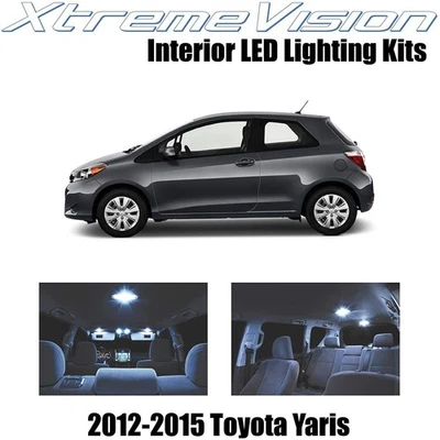 LED interno XtremeVision para Toyota Yaris 2012-2015 (6 peças) - Imagem 1 de 2