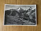 Postcard Cogne Aosta Valley The Grivola And Great Nomenon Traveled 1933 Bd