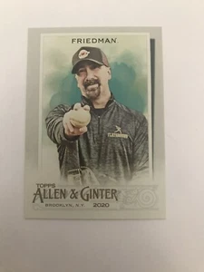 2020 Topps Allen and Ginter Base #248 Rob Friedman - Pitching Analyst - Picture 1 of 1